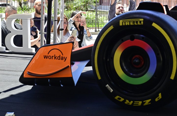 Los neumáticos Pirelli del McLaren de Lando Norris, campeón del mundo de Fórmula 1. - FTP CLARIN _MMC1644.jpg Z Invitado