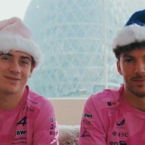 Video: el mensaje especial de Colapinto junto a Gasly por las Fiestas