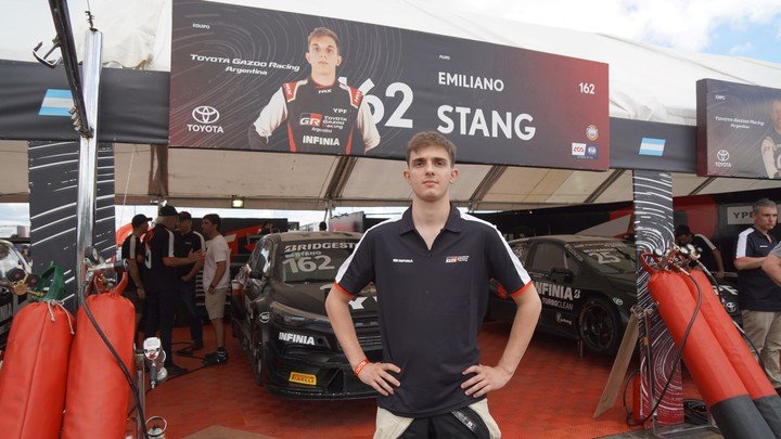 Emiliano Stang, con 20 años, llegó al Gran Premio Coronación con chances de ser campeón. Fue el rookie de la temporada.