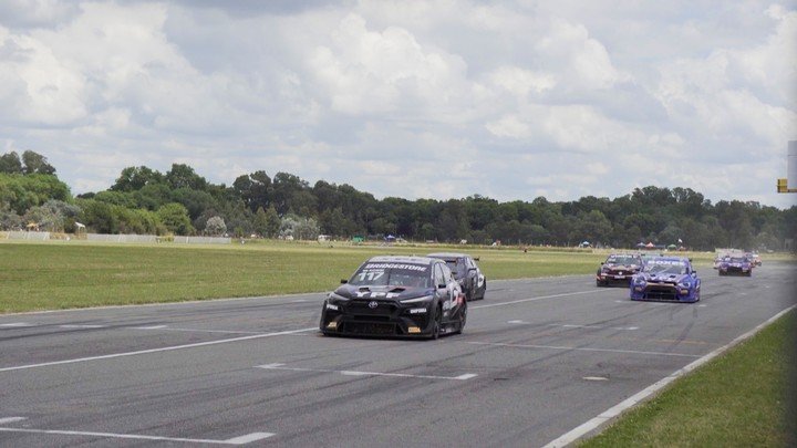 Rossi terminó tercero en el Gran Premio Coronación de Junín.