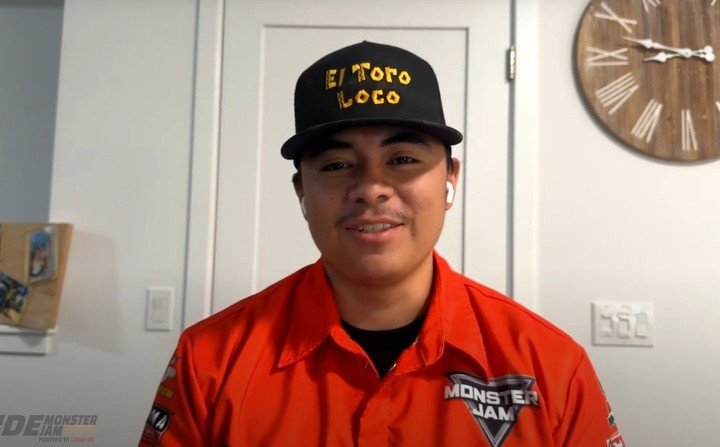 MJ Solorio, conductor de El Toro Loco en Monster Jam. (Sitio oficial de MJ)
