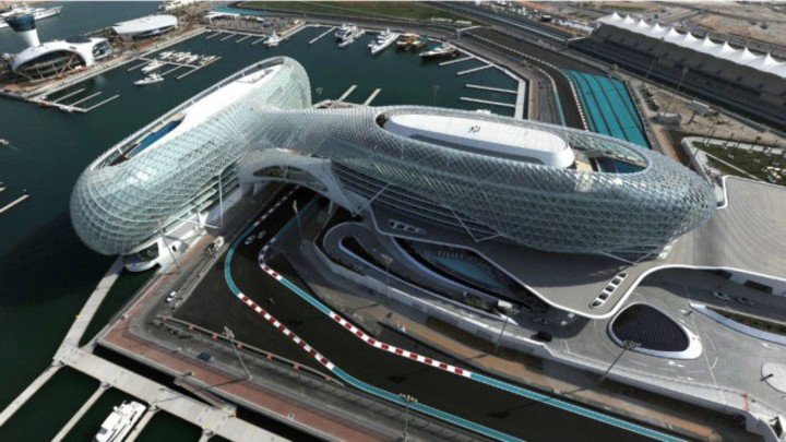 El circuito de Abu Dhabi, escenario de la última fecha y los test.