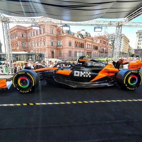 El McLaren campeón de la Fórmula 1 llegó al país: cómo y dónde ver el auto de Lando Norris