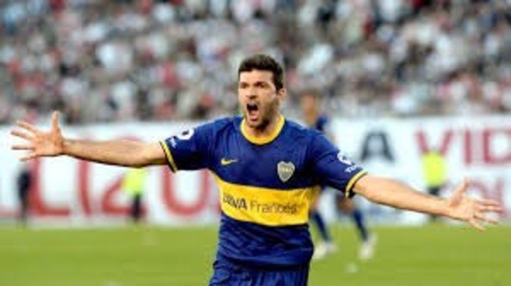 Gigliotti jugó en Boca entre 2013 y 2015.