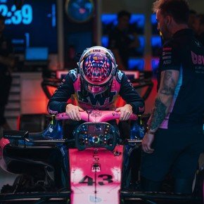 Franco Colapinto ya probó el asiento del Alpine que manejará en 2026