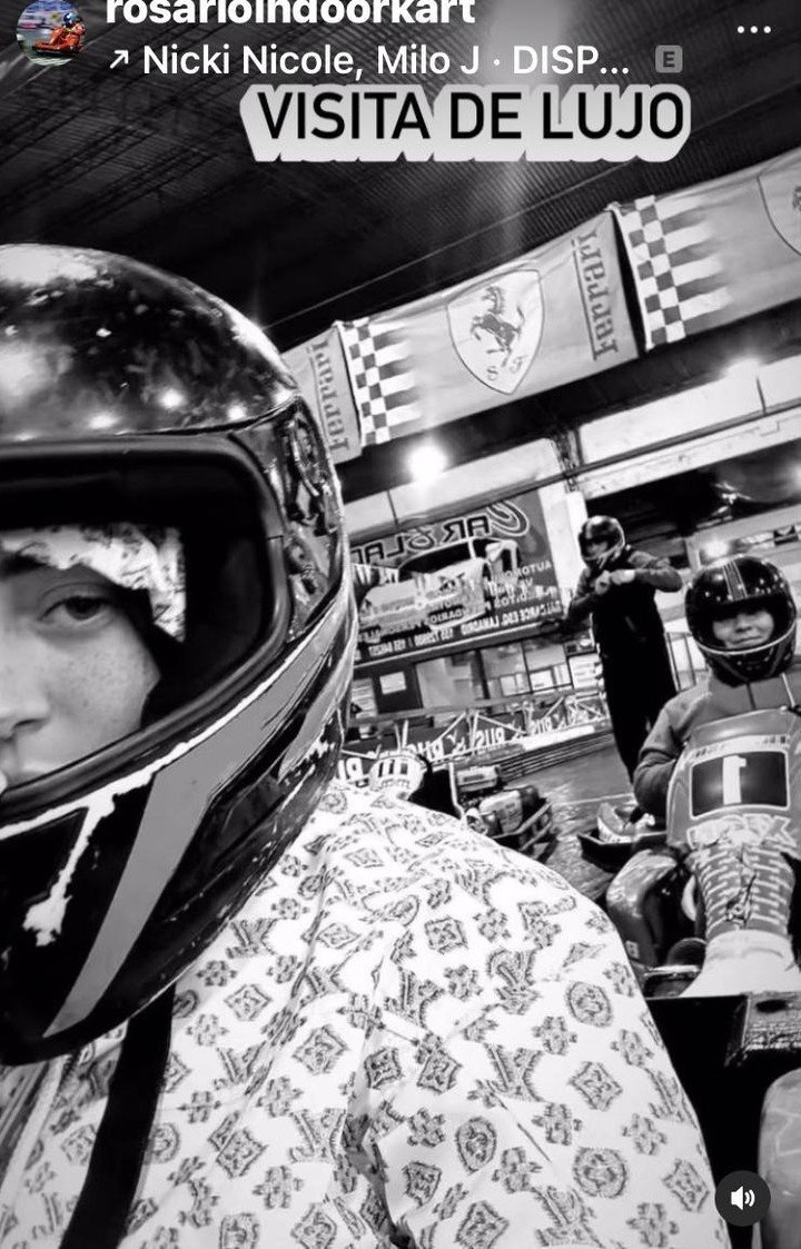 Nicki Nicole, en la misma pista donde corrió Scaloni.