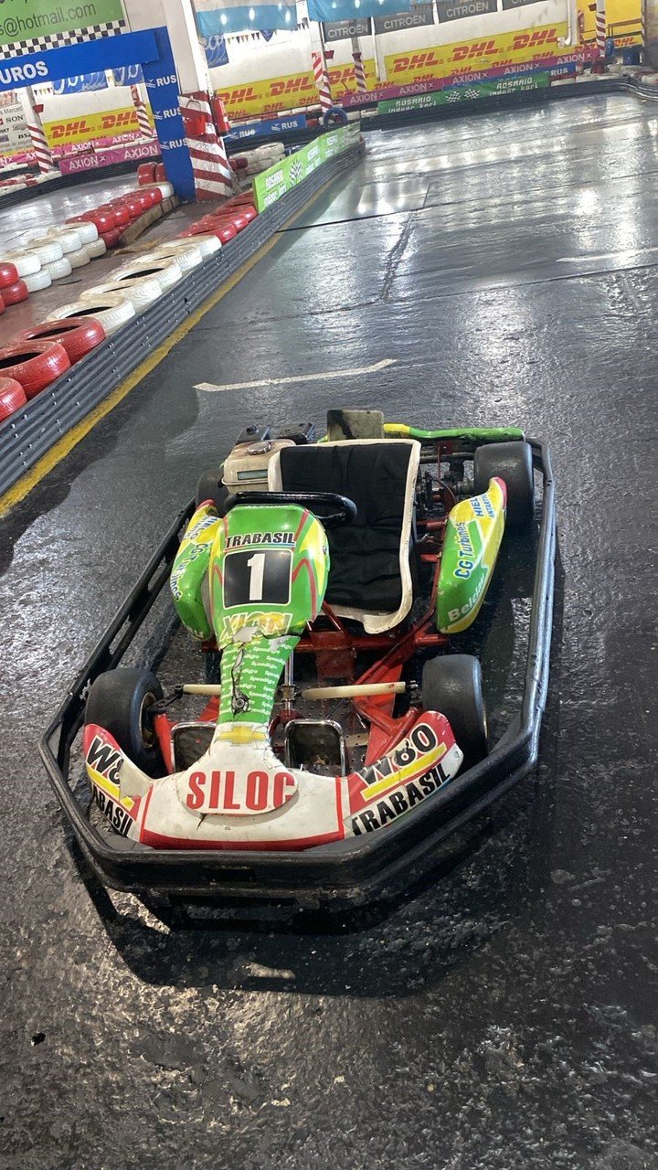 El karting #1 de Scaloni.