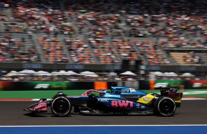 En el GP de México, Paul Aron fue parte de la FP1. (REUTERS/Henry Romero)