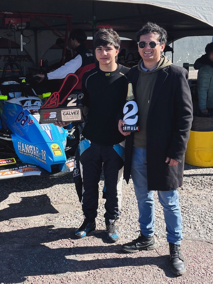 Sebastián Caram tuvo una participación destacada en la Fórmula 3 Metropolitana.