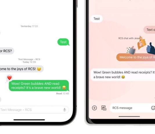 Apple finalmente llevará mensajes RCS cifrados a los chats de Android