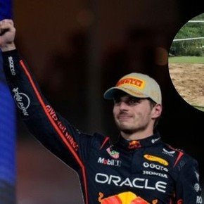 Max Verstappen se divierte jugando al vóley en Brasil durante su descanso de la Fórmula 1