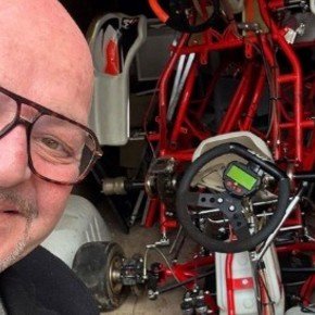 Tras ser robado, apareció el karting del último piloto fallecido de la Fórmula 1 