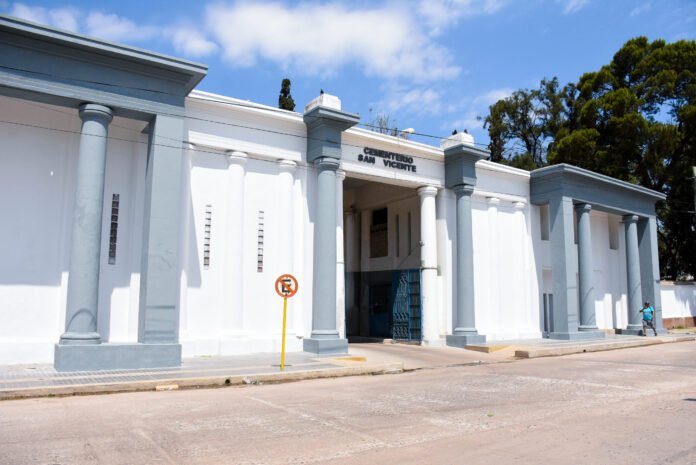 Continúan las obras de puesta en valor del cementerio San Vicente, el camposanto más antiguo de Córdoba