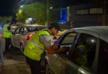 Controles nocturnos en el Parque Sarmiento: en enero ya se concretaron 12 “Operativos Tunning”, fiscalizaron 334 vehículos y decomisaron 425 botellas de alcohol
