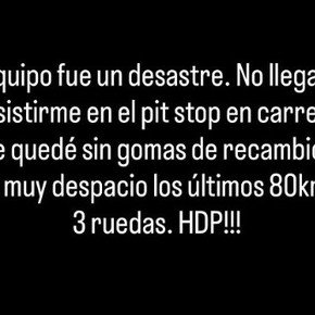 El piloto argentino de Dakar que se la agarró contra su propio equipo: "Un desastre, HDP!!!"