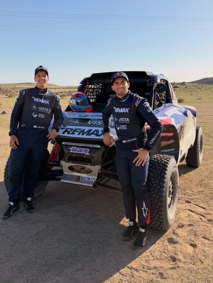 Franco Colapinto está atento al Dakar y le hizo un guiño a