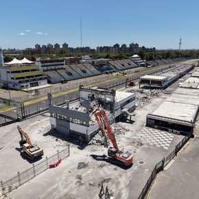 Video: comenzaron las obras para modernizar el Autódromo y poder recibir al MotoGP y la Fórmula 1