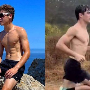 La notable evolución física de Franco Colapinto