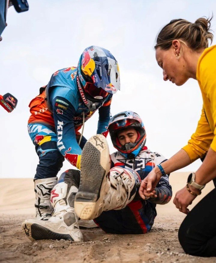 El debut que no pudo ser. (@Dakar)