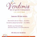 Las Heras celebra su fiesta de la Vendimia y elige a la reina departamental mendocina