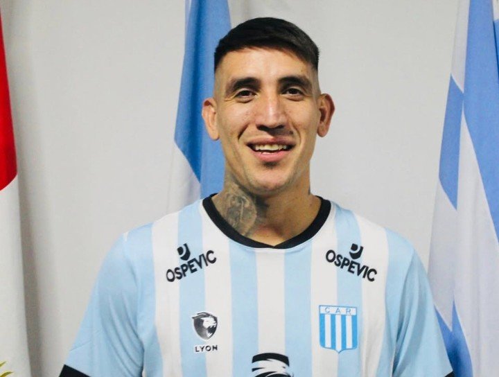 Centurión fue presentado con el club cordobés.