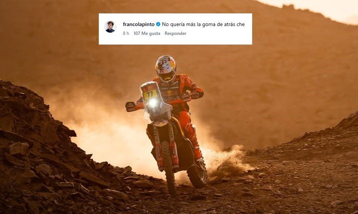 El comentario de Franco Colapinto a Luciano Benavídes tras la Etapa 2.