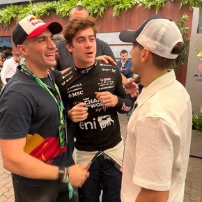 Los hermanos Benavides hicieron historia y fueron felicitados por Franco Colapinto