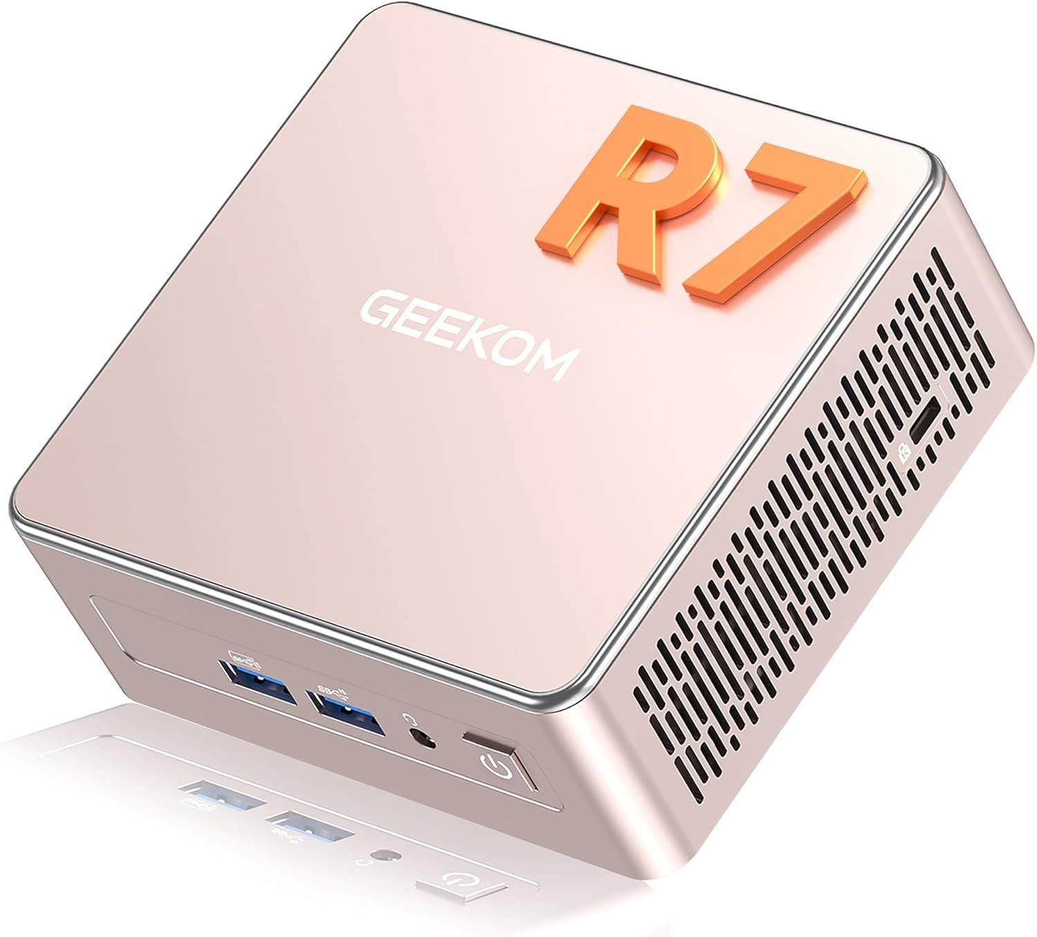 Mini PC GEEKOM A5 con un AMD Ryzen 7.
