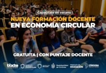 Nueva capacitación docente en Economía Circular