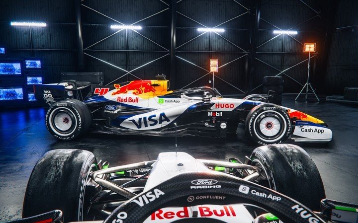 Los nuevos monoplazas de Racing Bulls
Créditos: X @visacashapprb