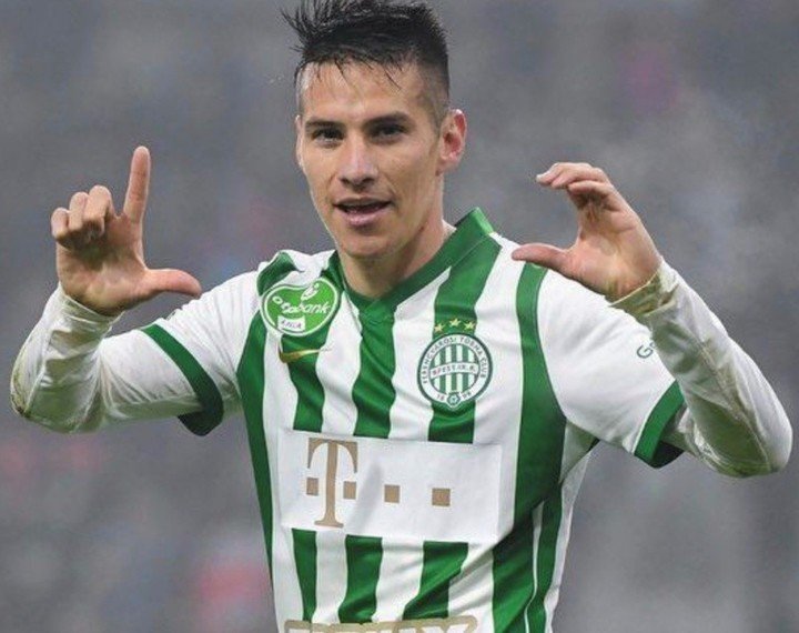 Carlos Auzqui en Ferencváros TC.