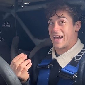 "Está cagado": Franco Colapinto llevó de copiloto a una leyenda del deporte argentino