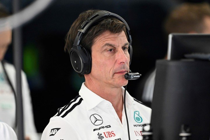 El team principal de Mercedes, Toto Wolff. (AP Photo/Denes Erdos)