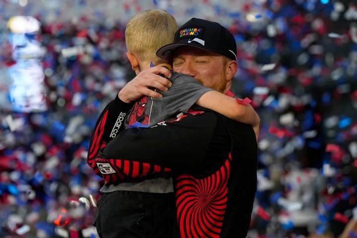 Así celebró Tyler Reddick la victoria en Daytona 500