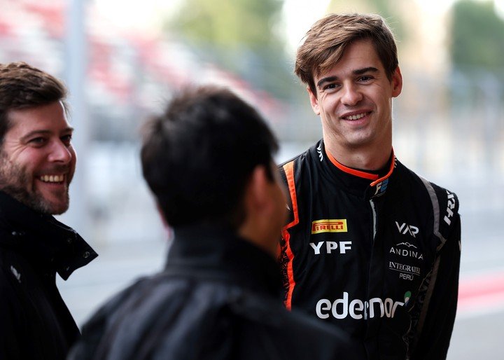 Nico Varrone, feliz en Barcelona.