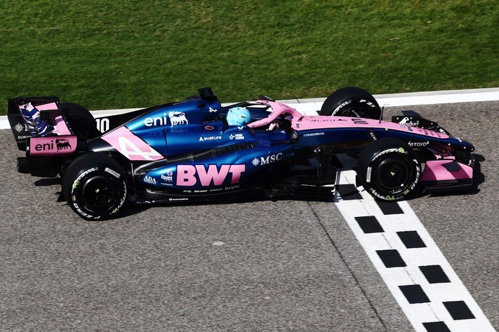 Gasly se sigue acomodando al nuevo A526. (REUTER)