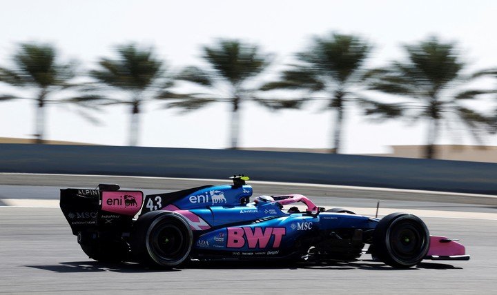 El A525, con Franco a bordo en Bahrein. (REUTERS)