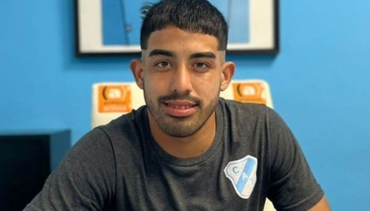 Agustín Toledo, jugador de Temperley. (Foto @TemperleyOk)