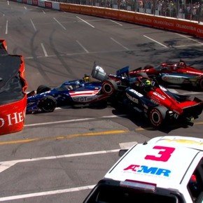 El accidentado debut de Mick Schumacher en IndyCar