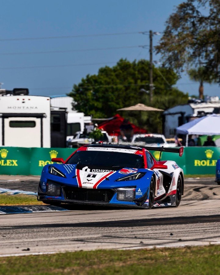 El Corvette de Varrone en acción. (Prensa Pratt Miller Motorsports)