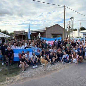 La peña de Colapinto por dentro: la emoción de Aníbal, el asado y las charlas de F1 en todas partes