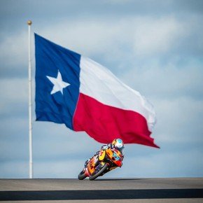 Valentín Perrone voló en la qualy y largará bien arriba en Moto3 en Austin 