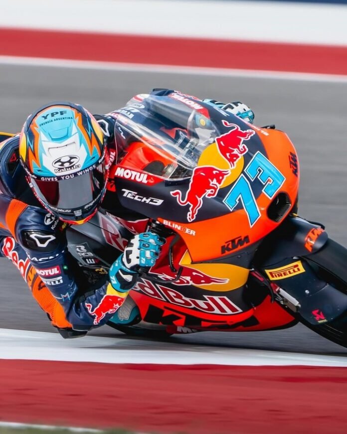 Moto3: Valentín Perrone brilló en Austin y se le escapó su primera victoria en la última vuelta