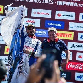 TC2000: Franco Riva, del trabajo en familia a tocar el cielo con las manos en el Callejero de Buenos Aires 