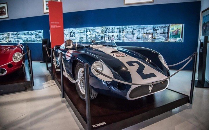 El Maserati 450S del Museo Fangio.