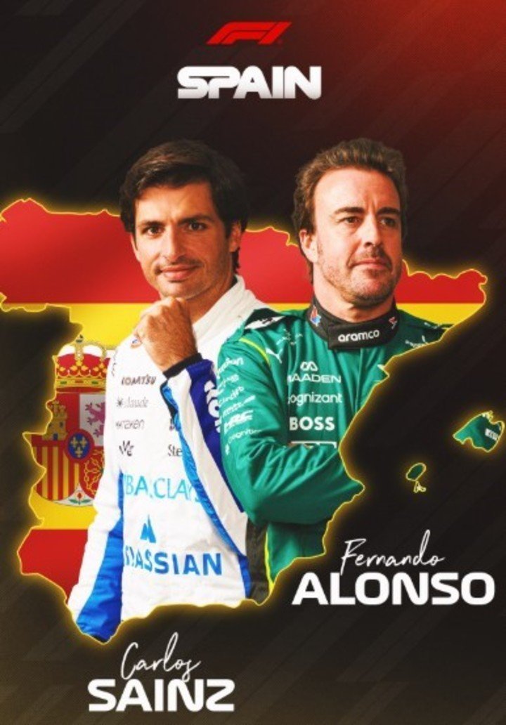 Los dos pilotos de España.