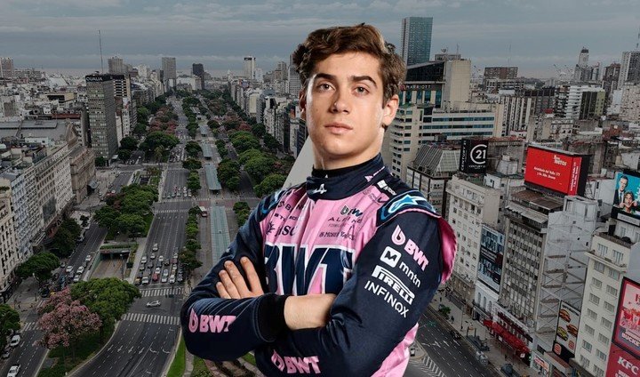 Franco Colapinto realizará una exhibición en Argentina el domingo 26 de abril.