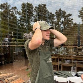 Franco Colapinto hizo base en Cardales: asado, helicóptero y pausa gourmet antes del show