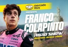 Los detalles de la exhibición de Colapinto: “En un 95% va a ser gratuito” y “va a venir con un V8”