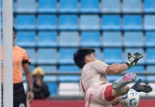 Nahuel Manganelli, figura de San Martín (T), con Olé: “Quería ir a penales”